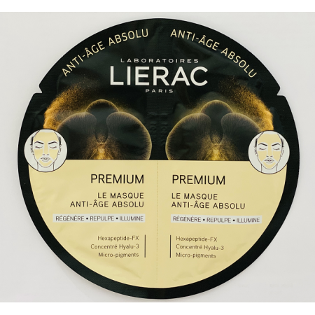 LIERAC MASCARILLAS PREMIUM DUPLO ANTIEDAD