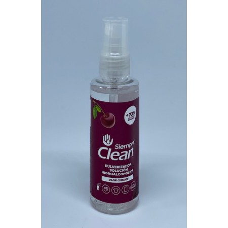 SIEMPRE CLEAN SOLUCION HIDROALCOHÓLIC CEREZA 60 ML NCOV