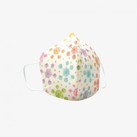 MASCARILLA INFANTIL ESTAMPADA PLANETAS