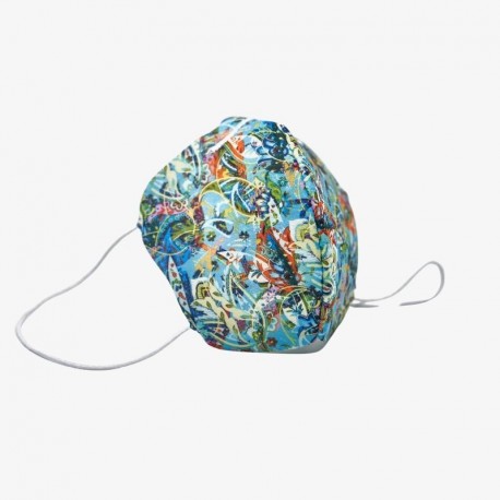 MASCARILLA ESTAMPADA REUTILIZABLE MUJER