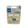 MAM CHUPETE ORIGINAL SILICONA 0-6 M AMARILLO-BLANCO