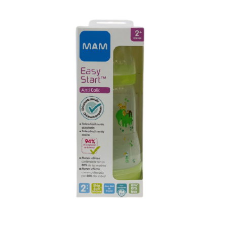 MAM BIBERON A/COLIC EASY STAR BLANCO 160 ML