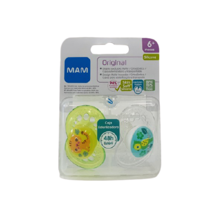 MAM CHUPETE ORIGINAL +6 M SILICONA