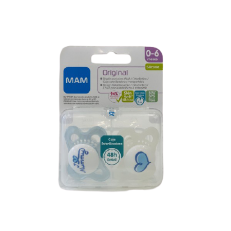 MAM CHUPETE ORIGINAL 0-6 TETINA ULTRA SUAVE