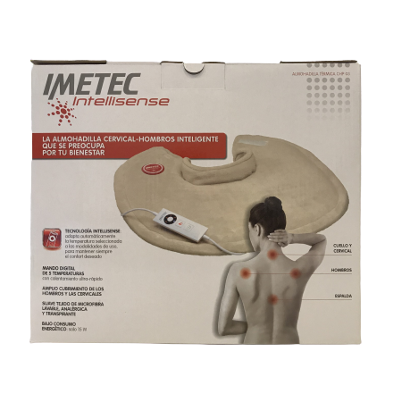 IMETEC ALMOHADILLA ELECTRICA CERVICALES-HOMBROS