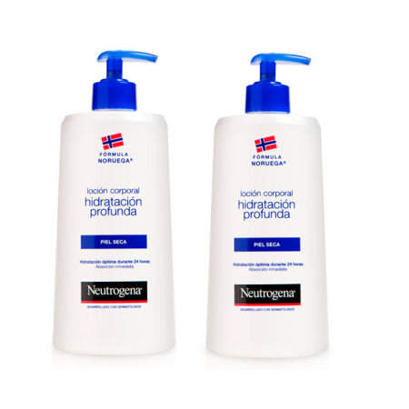 NEUTROGENA LOCION CORP PIEL SECA 750 ML 2x1