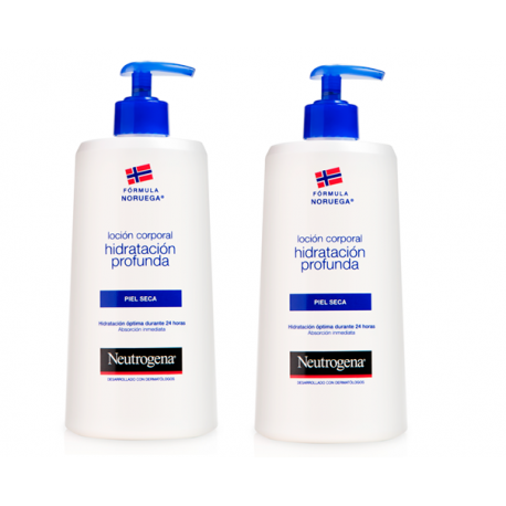 NEUTROGENA LOCION CORP PIEL SECA 750 ML 2x1
