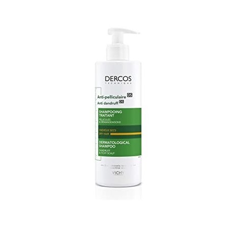 DERCOS CHAMPU ANTICASPA SECA 400 ML