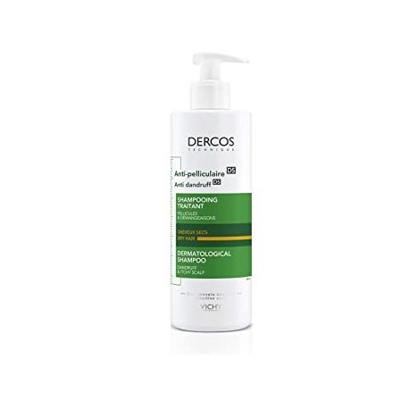 DERCOS CHAMPU ANTICASPA SECA 400 ML