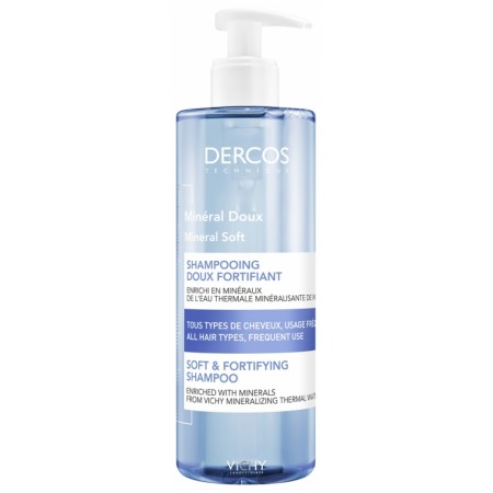 DERCOS CHAMPU MINERAL SUAVE 400 ML
