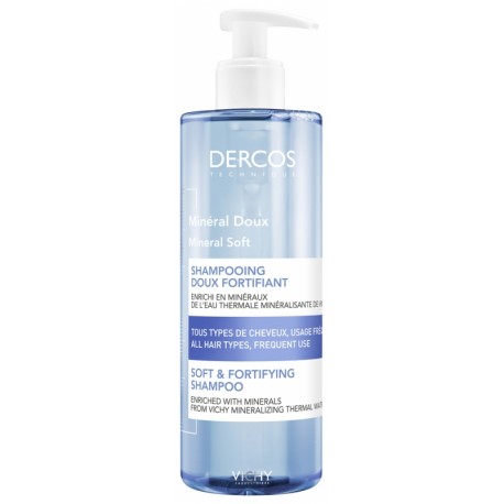 DERCOS CHAMPU MINERAL SUAVE 400 ML