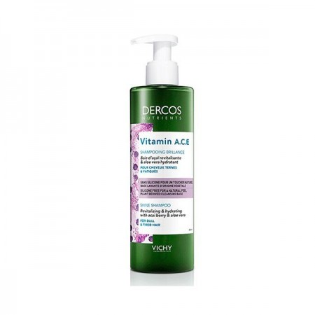 DERCOS NUTRIENTES VITAMINAS CHAMPU 100 ML