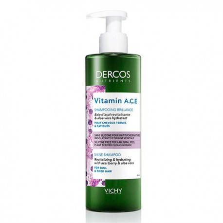 DERCOS NUTRIENTES VITAMINAS CHAMPU 250 ML