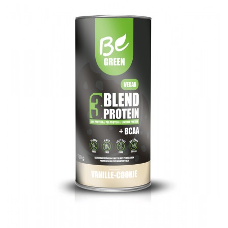 BE GREEN 3-BLEND PROTEIN VAINILLA COOKIE 700G