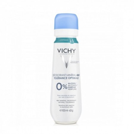 VICHY DESODORANTE MINERAL 48 H TOLERANCIA OPTIMA AEROSOL 100 ML