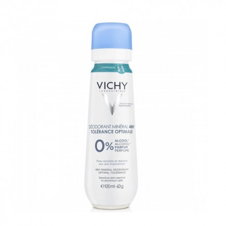 VICHY DESODORANTE MINERAL 48 H TOLERANCIA OPTIMA AEROSOL 100 ML