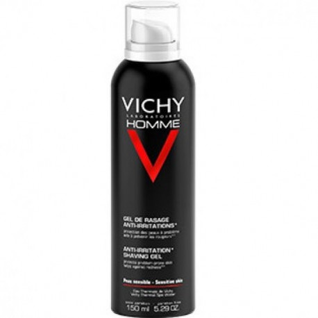 VICHY HOMME GEL CREMA AFEITAR SENS 150 ML