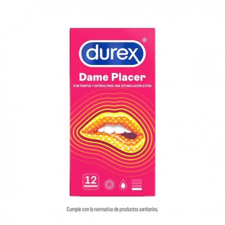 DUREX DAME PLACER ON 12 U
