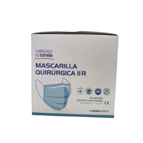 MASCARILLA QUIRURGICA IIR CAJA 100 UD
