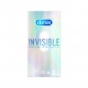 DUREX INVISIBLE EXTRA FINO Y SENSITIVO 12U