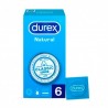 DUREX NATURAL PLUS 6 U