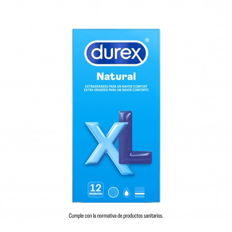 DUREX NATURAL XL 12 U