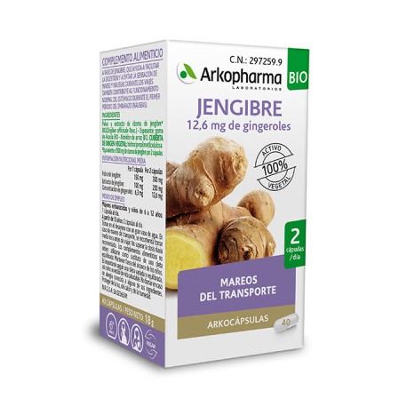 ARKOPHARMA JENGIBRE 48 CAP