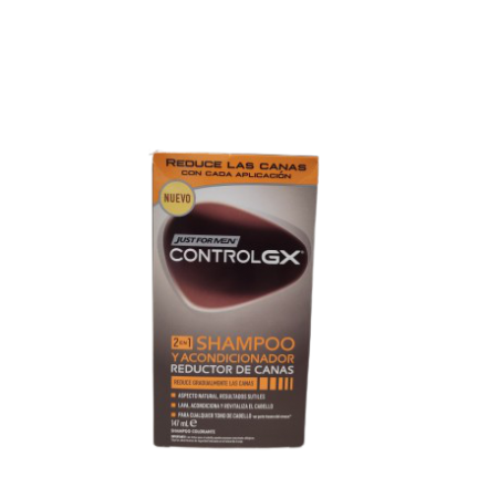 JUST FOR MEN CONTROL GX 2 EN 1 SHAMPOO Y ACOND 147 ML