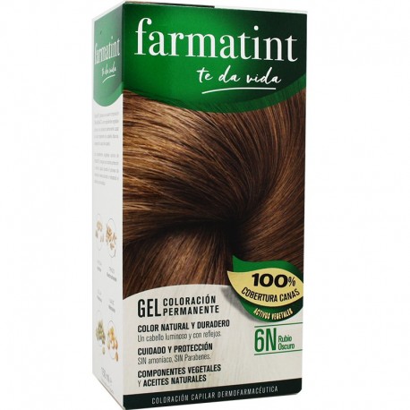 FARMATINT 6N RUBIO OSCURO GEL