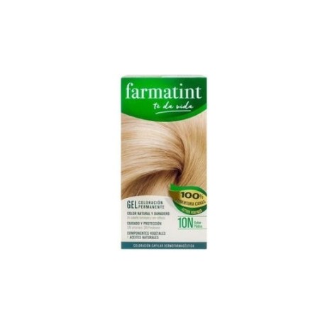 FARMATINT 10N RUBIO PLATINO GEL