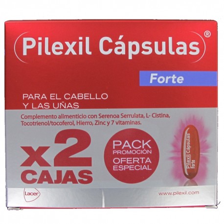 PILEXIL FORTE DUPLO CABELLO Y UÑAS 100 CAP