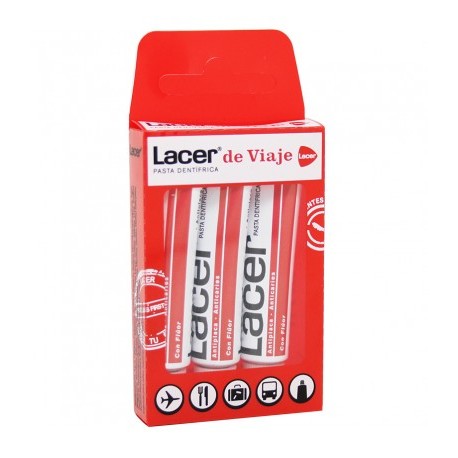 LACER PASTA VIAJE 5 ML 3 U