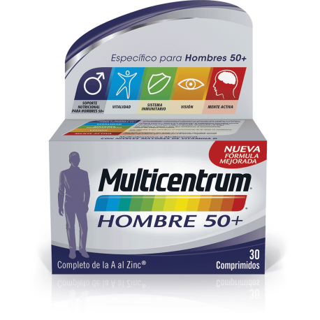 MULTICENTRUM HOMBRE 50+ 30 COMP