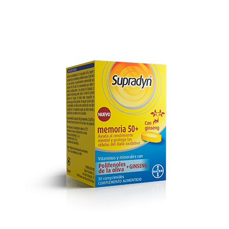 SUPRADYN MEMORIA 50+ 30 COMPRIMIDOS