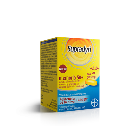 SUPRADYN MEMORIA 50+ 30 COMPRIMIDOS