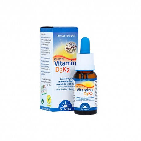 DR. JACOB´S VITAMINA D3K2 1 ENVASE 20 ML