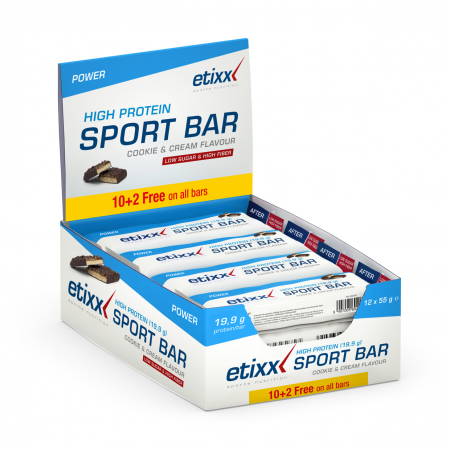 ETIXX HIGH PROTEIN BAR COOKIE AND CREAM 1U