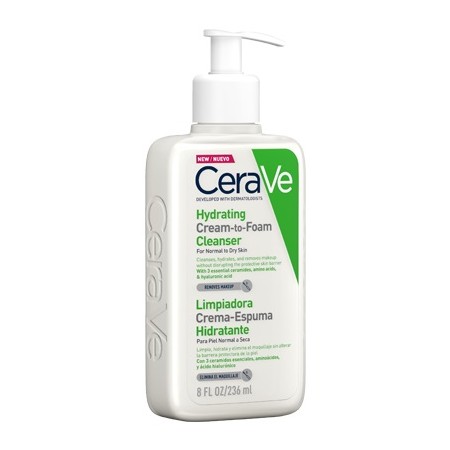 CERAVE LIMPIADOR CREMA HIDRATANTE ESPUMOSA 1 ENVASE 15 ML
