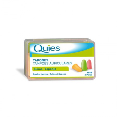 TAPONES OIDOS QUIES ESPUMA 6 U