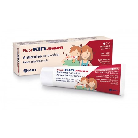 FLUOR KIN JUNIOR PASTA COLA 75 ML