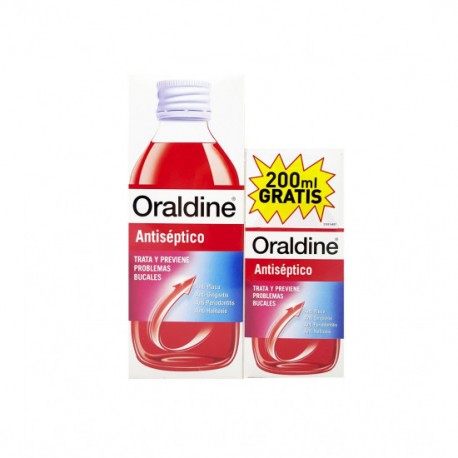 ORALDINE ANTISEPTICO 400 ML + 200 ML