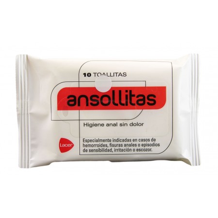 ANSOLLITAS HIGIENE ANAL 10 U