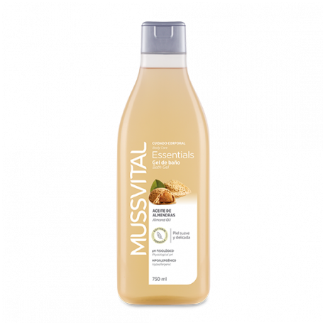 MUSSVITAL GEL ALMENDRAS DULCES 750 ML