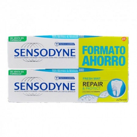 SENSODYNE DUPLO REPAIR & PROTECT FRESHMINT 2 X 7