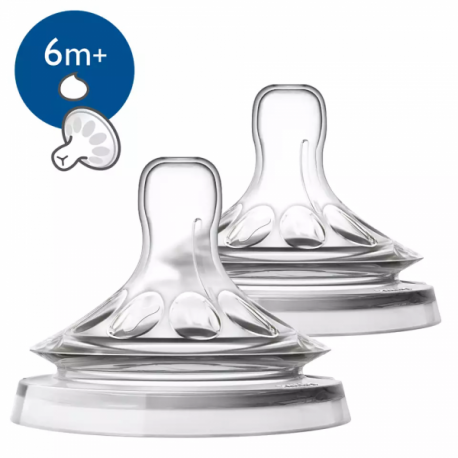 TETINA AVENT NATURAL CEREALES+ 6 M 2 U SCF046/27