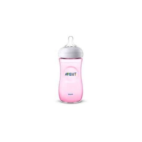 BIBERON AVENT NATURAL ROSA 330 ML SCF 037/17