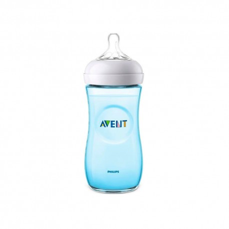 BIBERON AVENT NATURAL AZUL 330 ML SCF 038/17