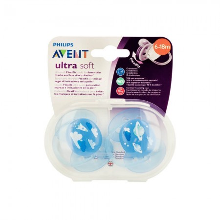 CHUPETE AVENT ULTRASOFT 6-18 M SCF 222/22