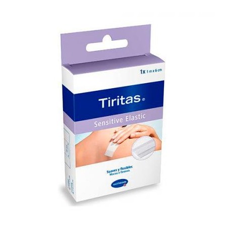TIRITAS HARTMANN SENSITIVE ELASTIC 1M X 6 CM