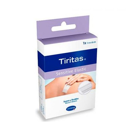 TIRITAS HARTMANN SENSITIVE ELASTIC 1M X 6 CM